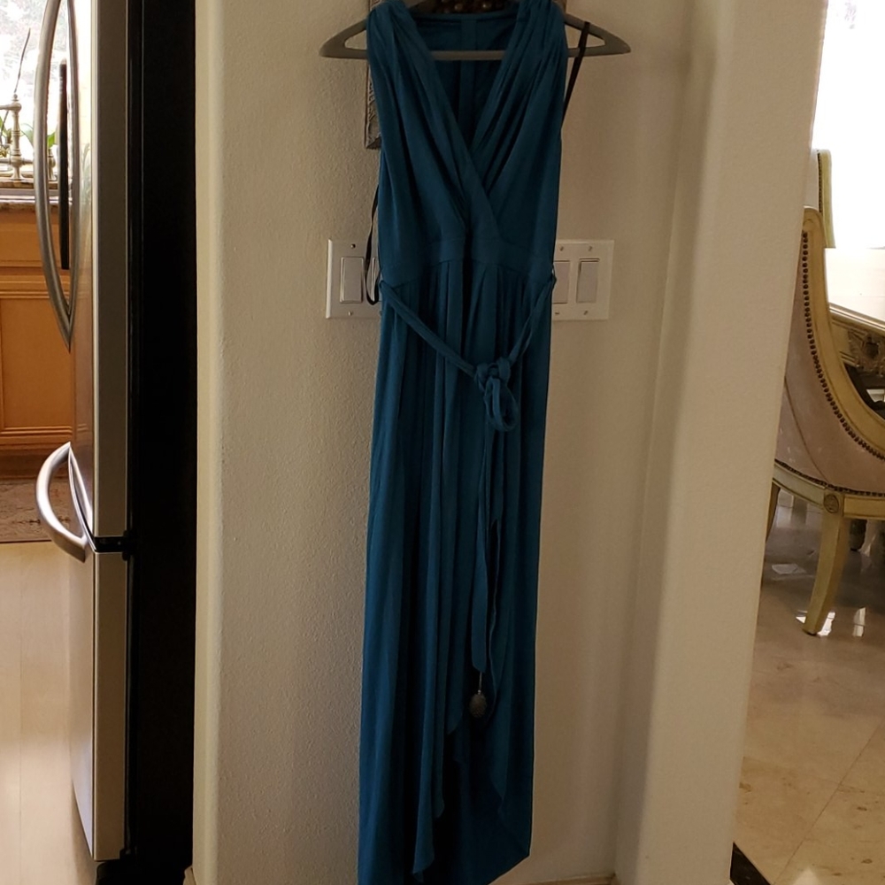 Hooded beautiful Blue Bebe dress